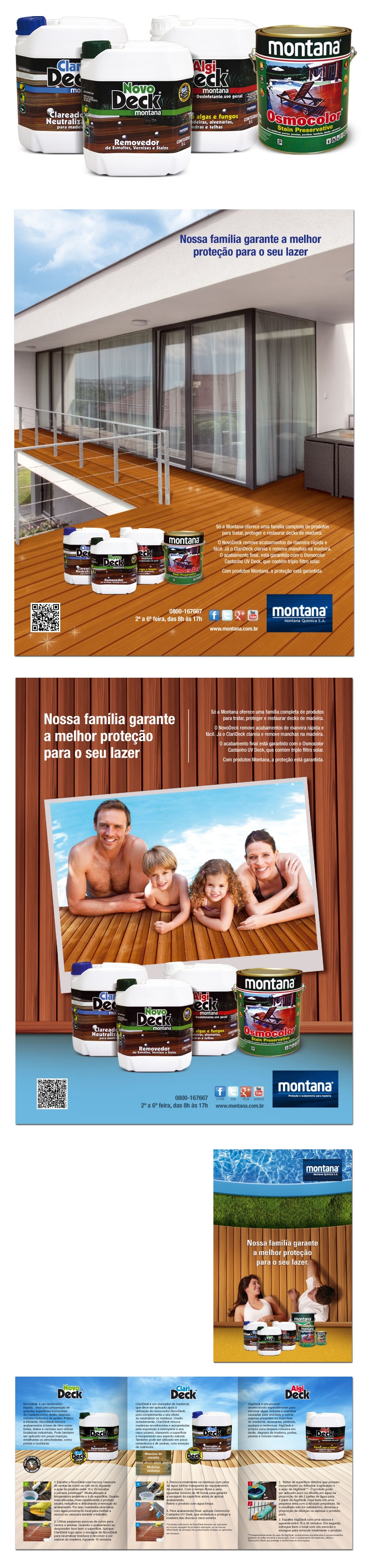 Montana Química Linha Deck Montana Química Linha Deck